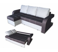 Угловой диван Гламур (пружинный блок)