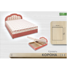 Кровать Корона (1.4 , пр. бл.)