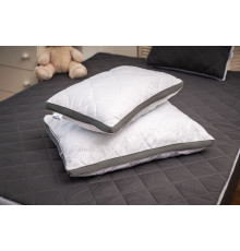 Подушка анатомическая классическая "Strong Sleep 3D" Gray-White collection