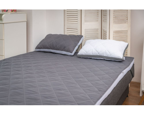 Матрас топпер Bora/Бора Gray-White collection