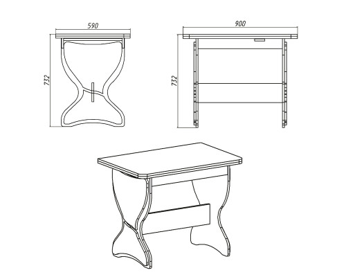 Кухонный стол КС-4